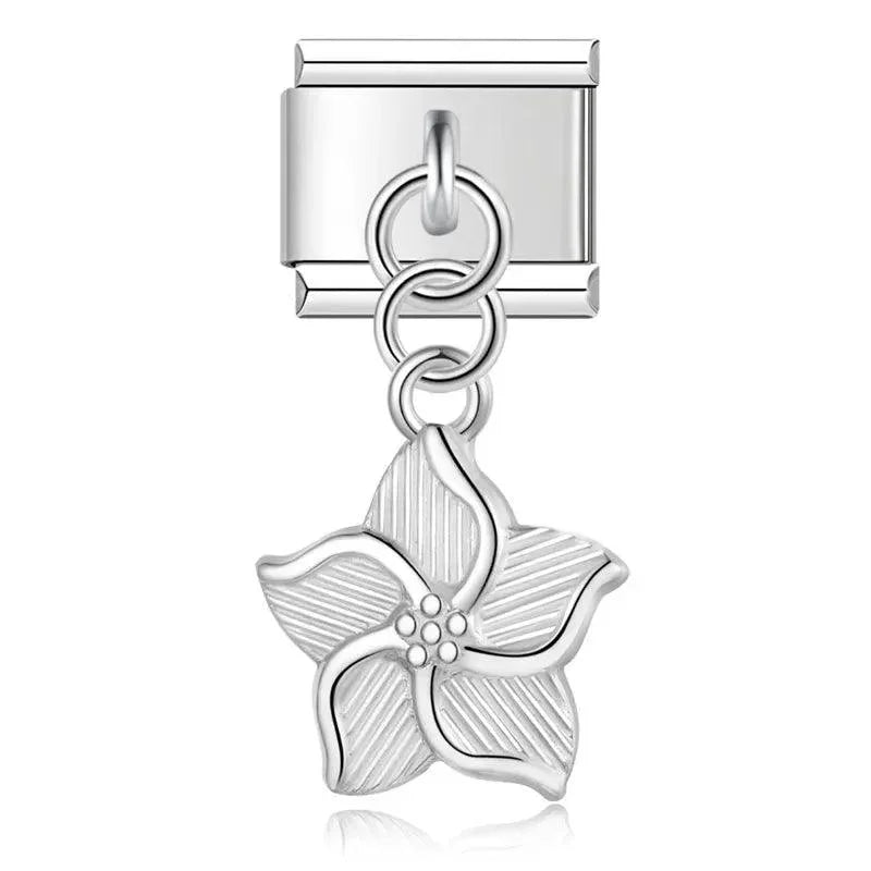 Flower, on Silver
