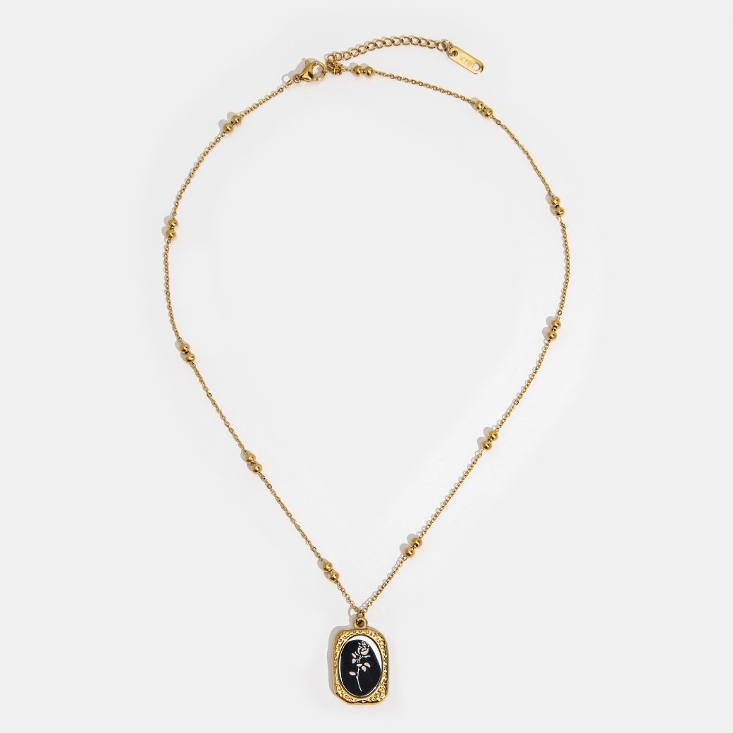 Rose Whisper Necklace: Amour Fragile