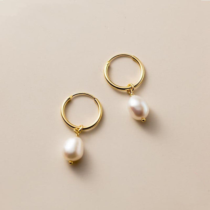 Perles Nacrées – Boucles Bella