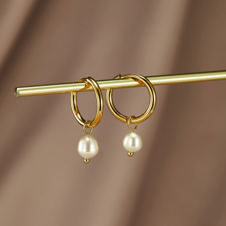 Perles Nacrées – Boucles Bella