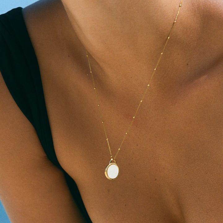Éclat Marin – Pendentif Élégance