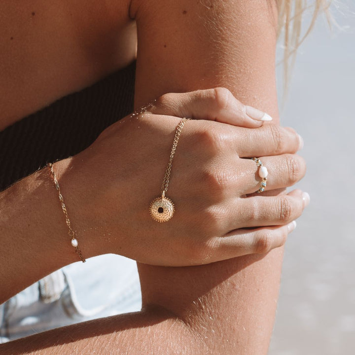 Éclat Marin – Collier Oursin