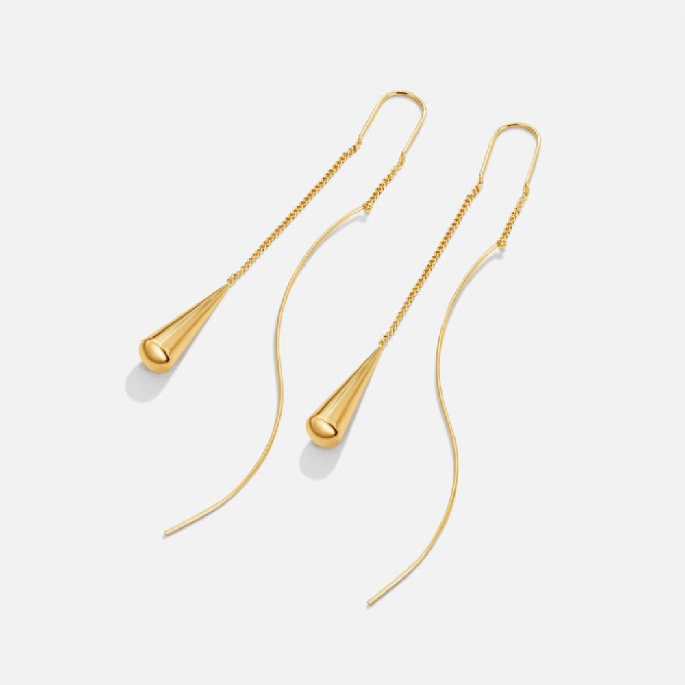 Boucles d'oreilles à franges en forme de goutte