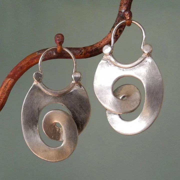 Vintage Vibes: Irregular Elegance Earrings