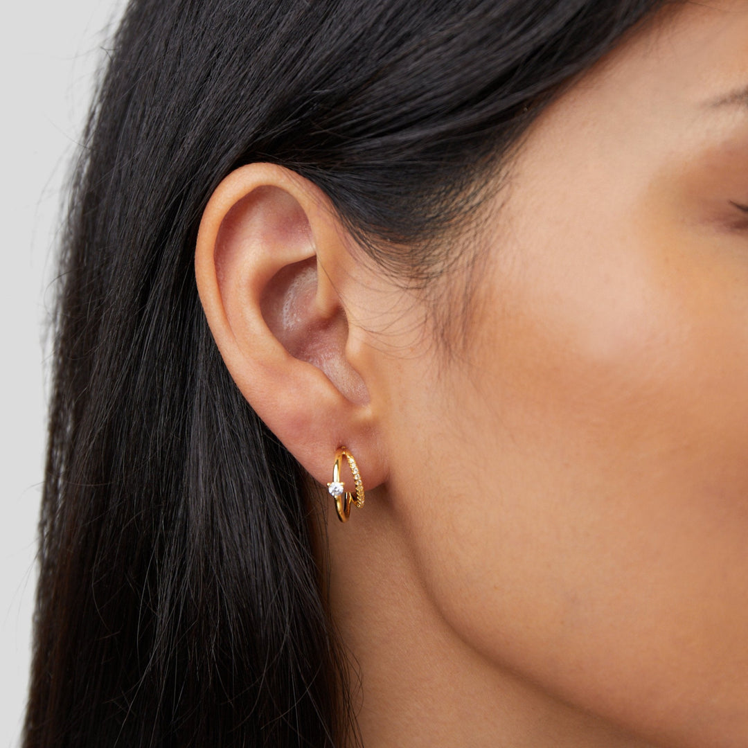 Larmes de Lumière – Boucles d’oreilles en cristal Artie