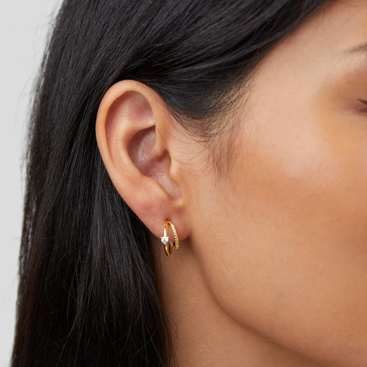 Larmes de Lumière – Boucles d’oreilles en cristal Artie