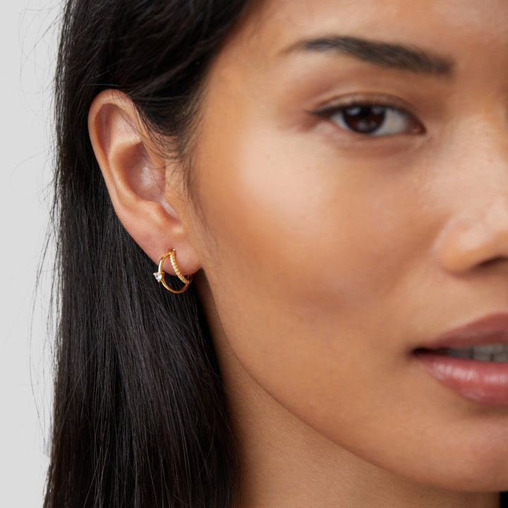 Larmes de Lumière – Boucles d’oreilles en cristal Artie