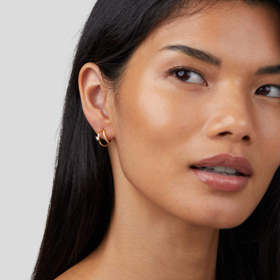 Larmes de Lumière – Boucles d’oreilles en cristal Artie