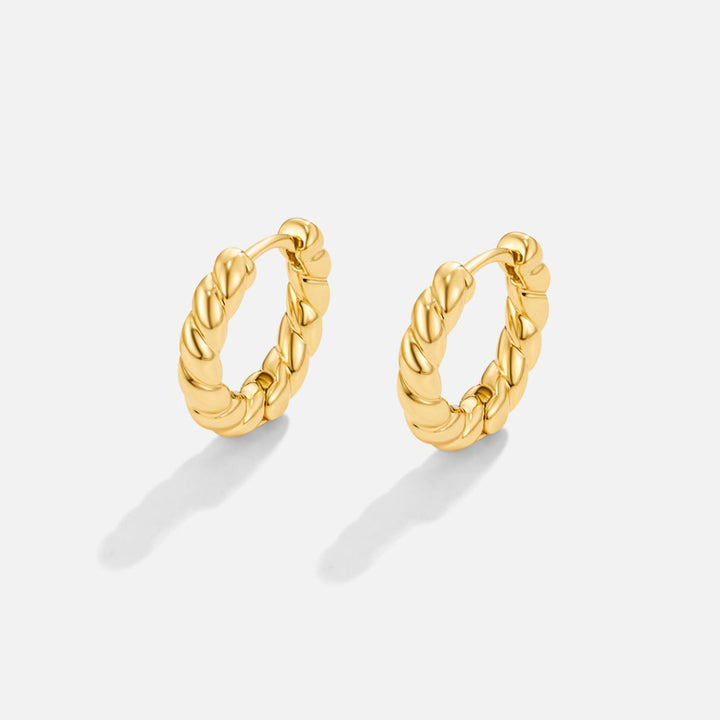 Éclat Torsadé – Boucles d’oreilles Luna Twist