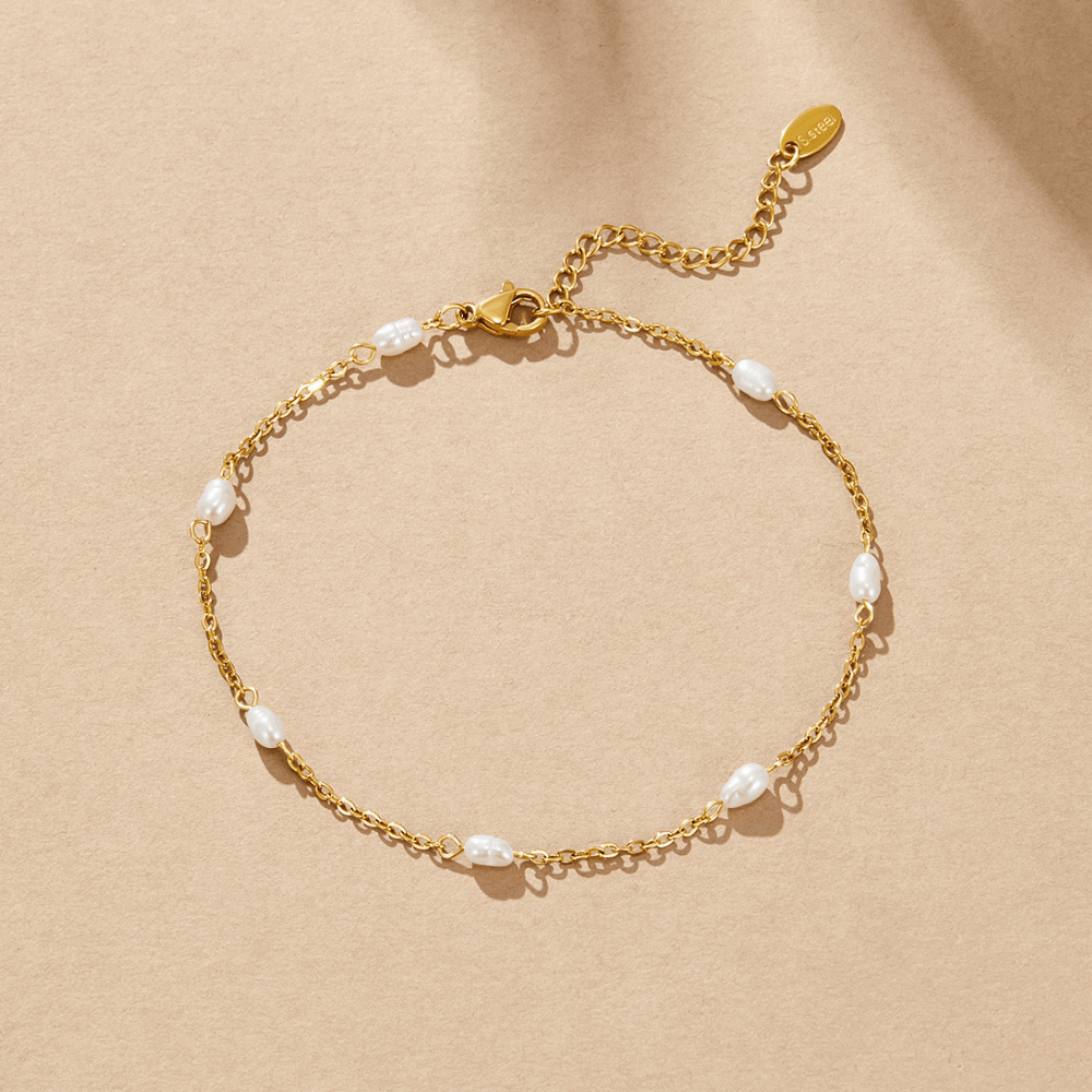 PearlGlow Anklet