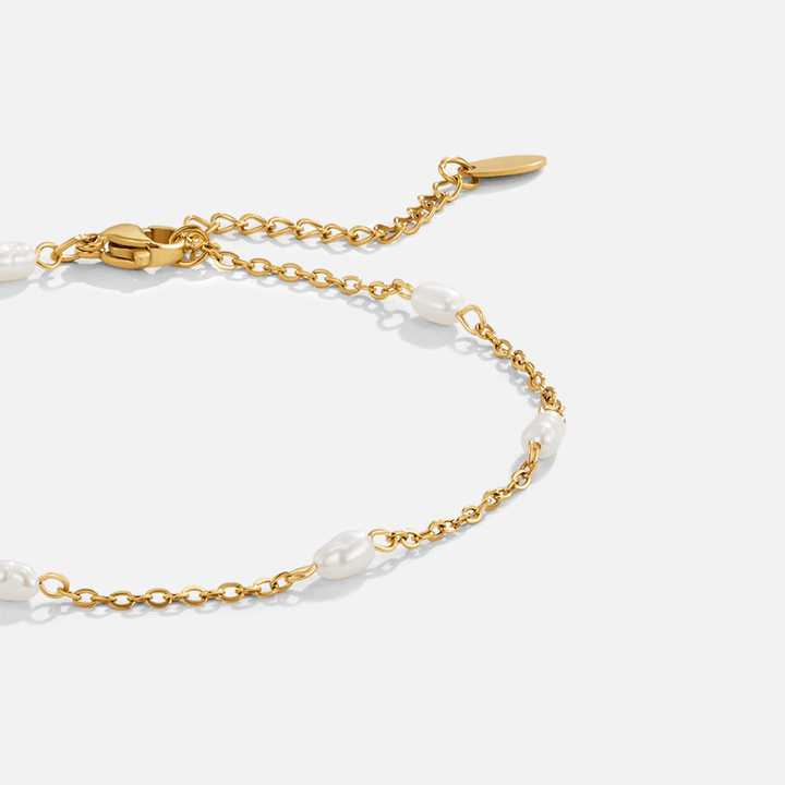 PearlGlow Anklet