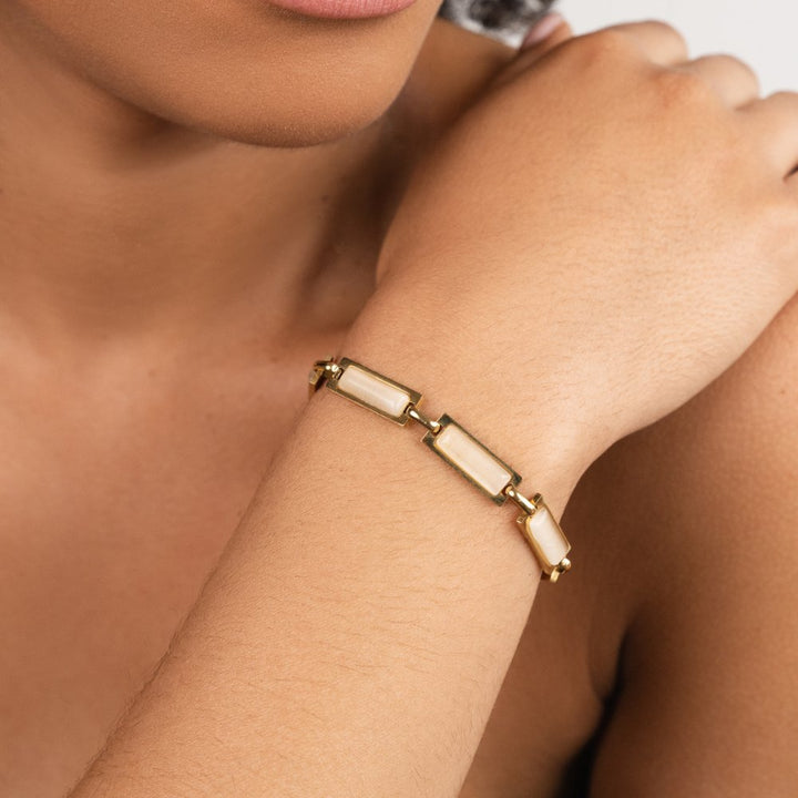 LuxeLume Baguette Bracelet