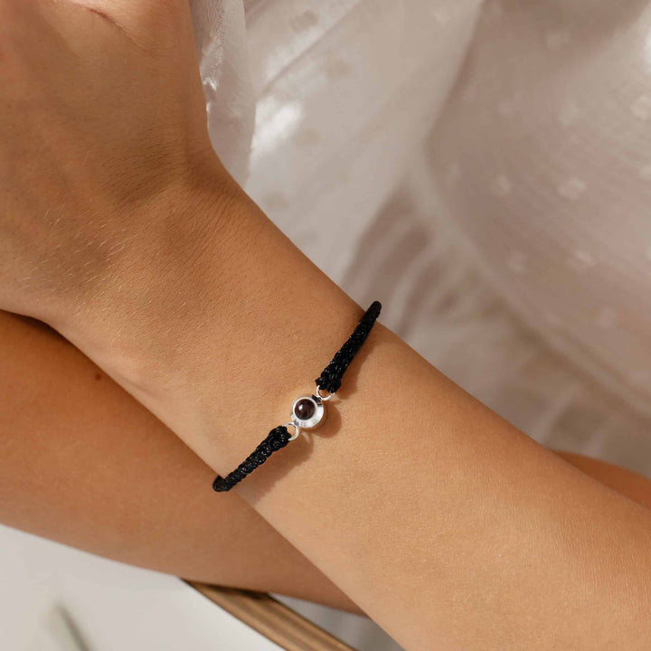 Custom Photo Projection Rope Bracelet