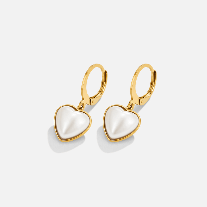 Pure Heart Creole Earrings