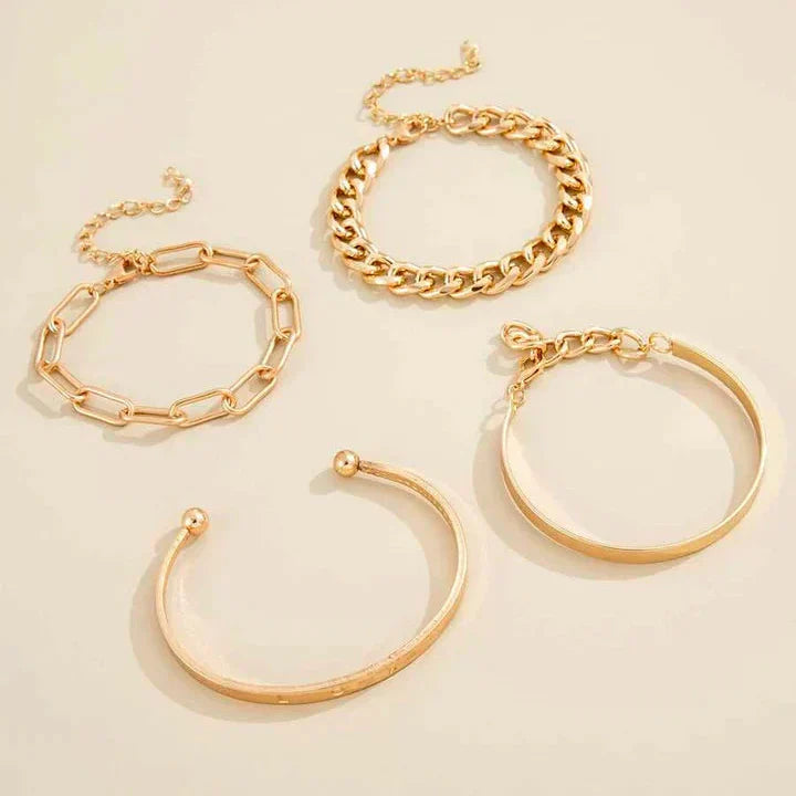 LuxeVibe Bracelet Set