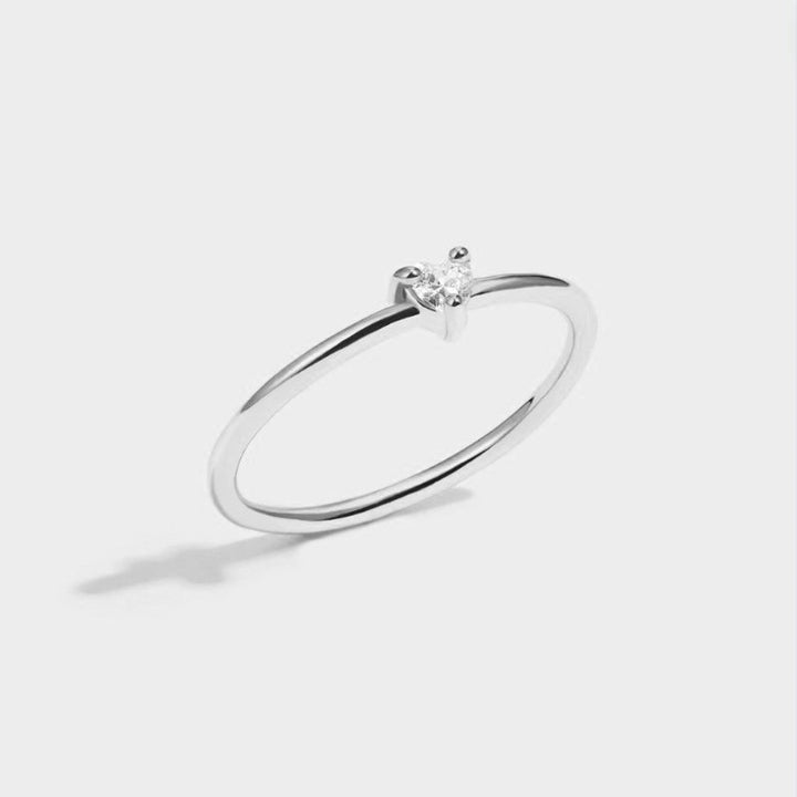 Crystal Heart Ring 'Little Love'