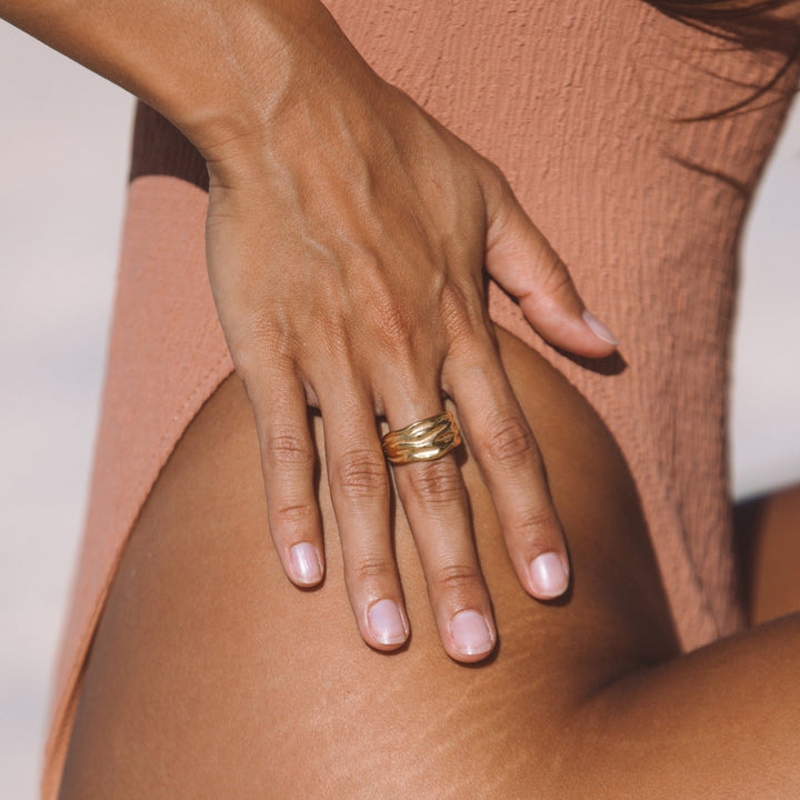 Bague "Gaia" Élégance Audacieuse