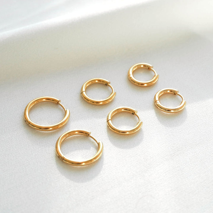 Trio d’Éclat Boucles d’Oreilles