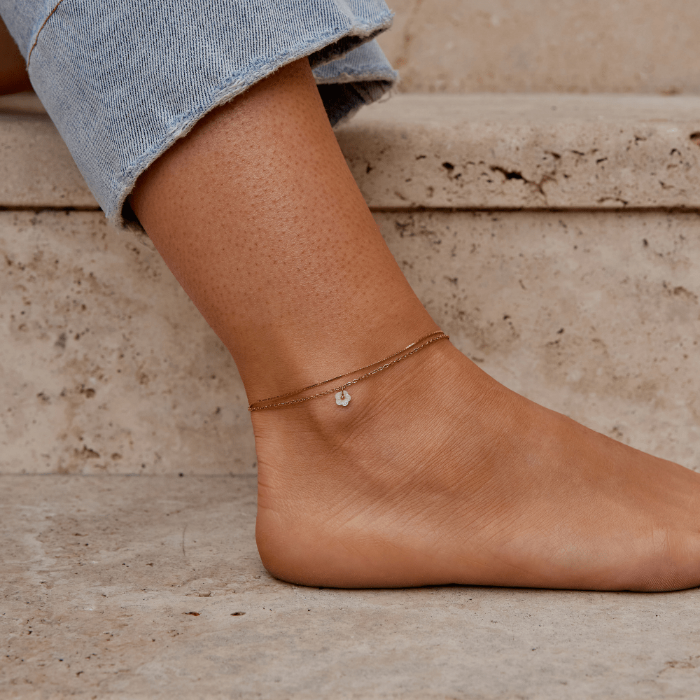 LunaCascade Anklet