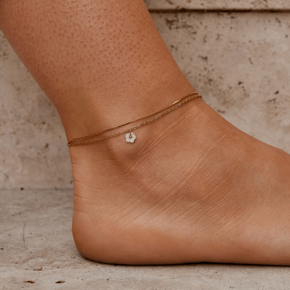 LunaCascade Anklet